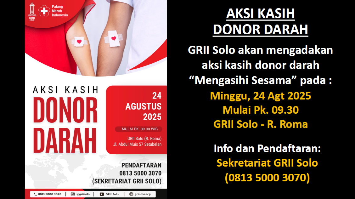 Aksi Kasih DONOR DARAH